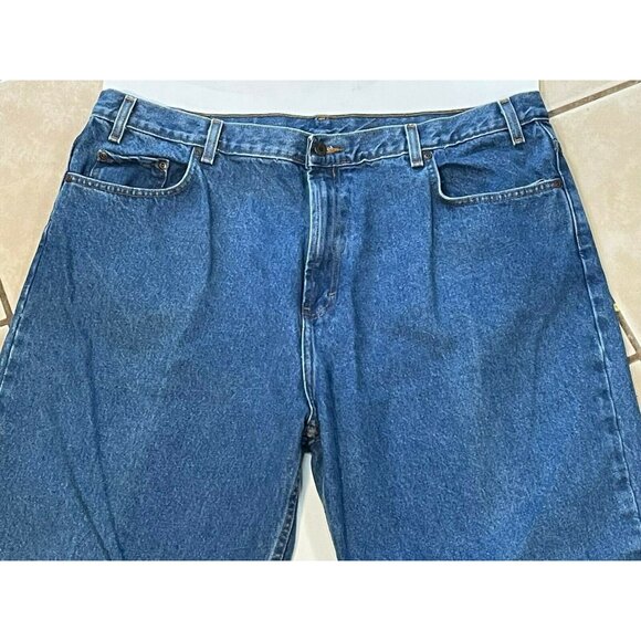 Kirkland jeans mens 40 x 30 tapered blue - Picture 1 of 10